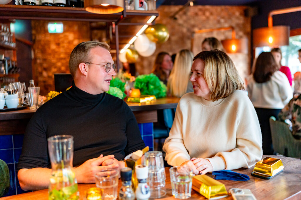 Lokaal netwerken netwerkgesprek netwerkevent